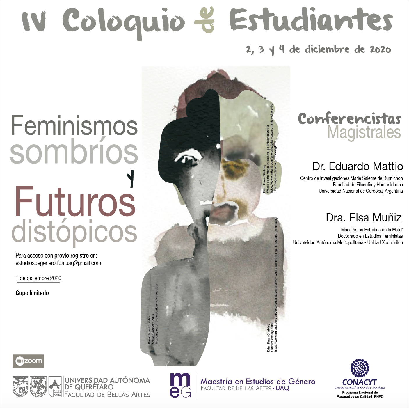 Coloquio 2020: Feminismo sombríos y futuros distópicos